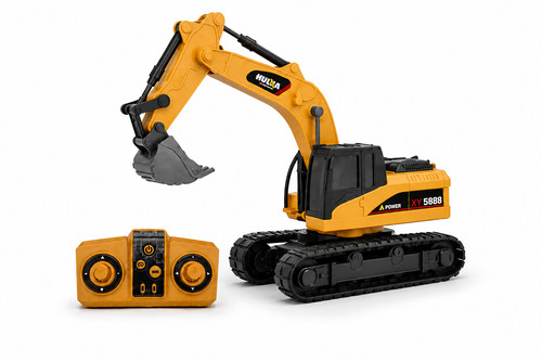 Mini excavator digger - 1:64,