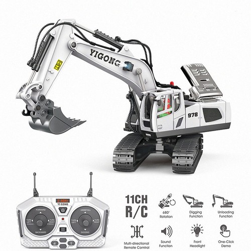 Remote control excavator - 1:20,