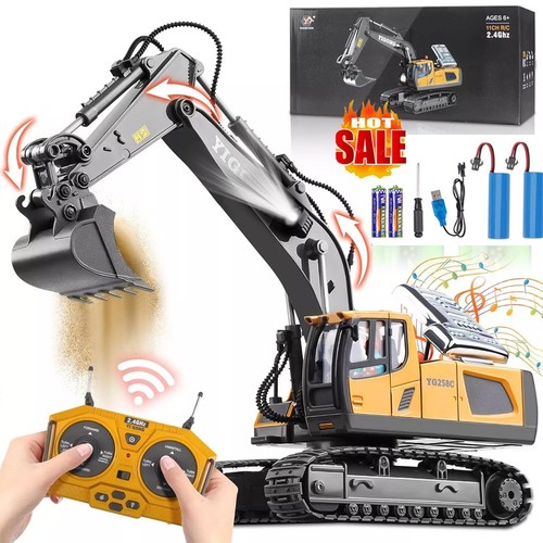 Remote control digger - control, kids