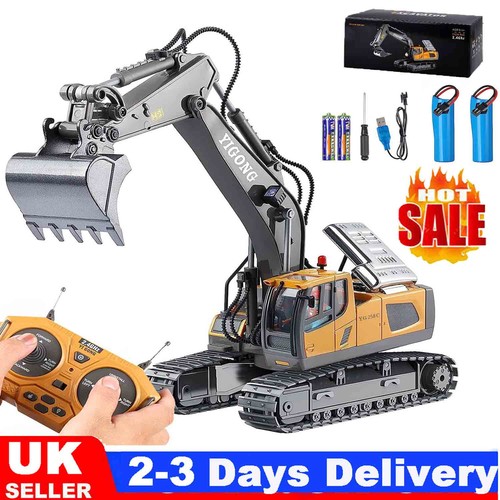 Digger construction toy - rc,