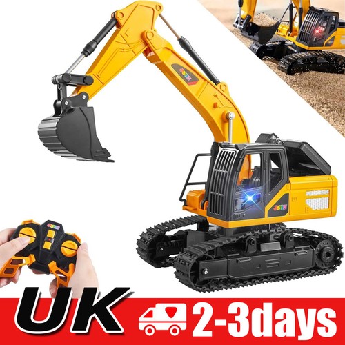 Remote control digger toy - digger,