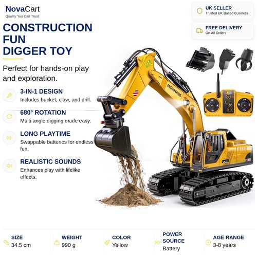 Remote control digger - remote,