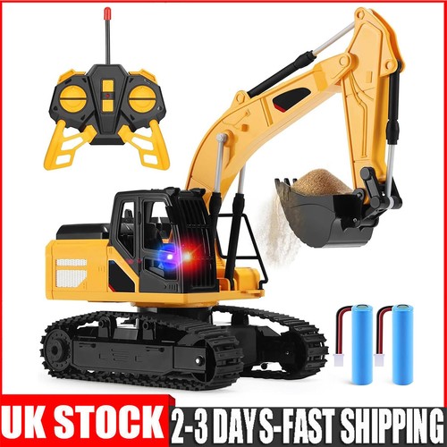 Remote control digger toy - remote,
