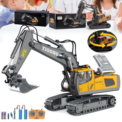 Remote control digger - remote, toy