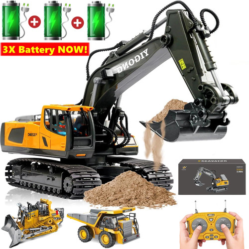 Excavator 4wd remote - rc,