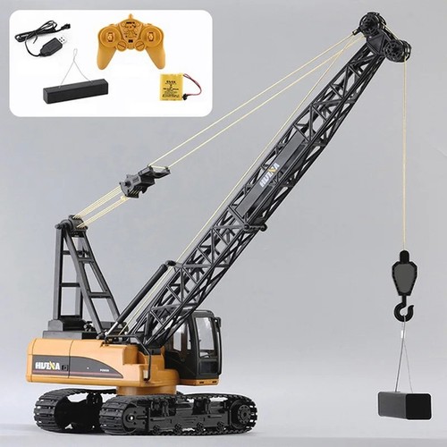 Huina digger crane - crane, 1/14