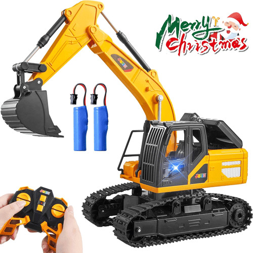 Remote control digger toy - control,