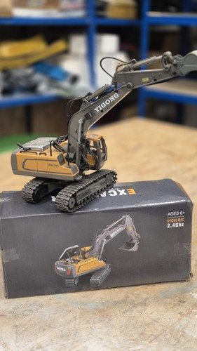 Remote control digger - remote, toys