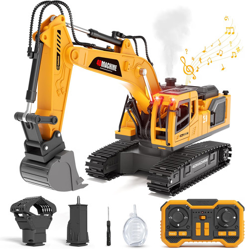 Remote control excavator toy - remote,