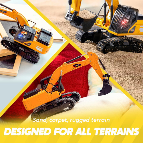 Remote control digger toys - digger,