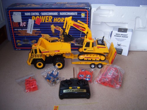 Remote control excavator - control,