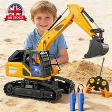 Remote Control Excavator Toy
