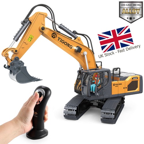 Remote control excavator toy - remote,