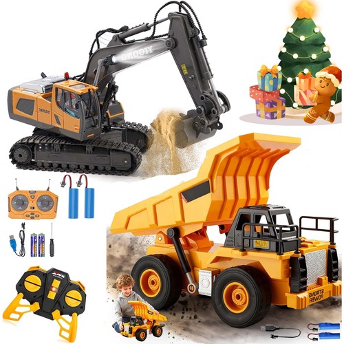 Remote control digger toy - control,