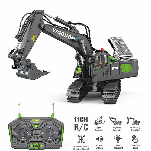 Remote control excavator - 1:20,