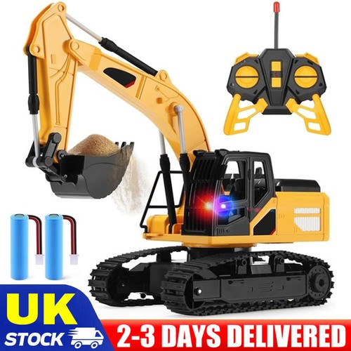 Remote control digger toy - digger,