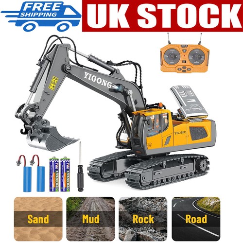 Remote control excavator - control, rc