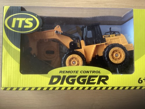 Its remote control toy digger - toy,