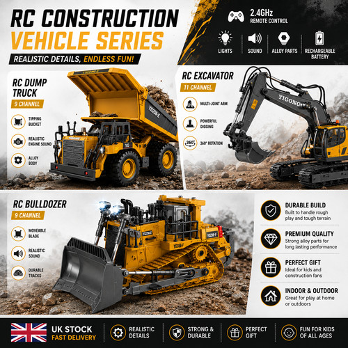 Excavator toy 11ch 4wd - 11ch,
