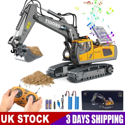 Remote control heavy excavator - control,